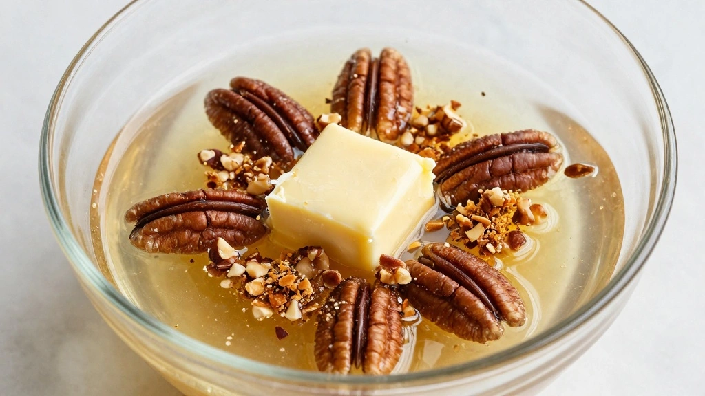 Pecan Pie Cookies With Gooey Centers and Toasty Pecans, Holiday-Perfect - Step 5: Prepare the Filling 1