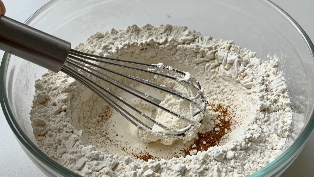 Pumpkin Spice Cake That's Super Moist With Creamy Frosting and Fall Flavor - Step 2: Mix Dry Ingredients 1