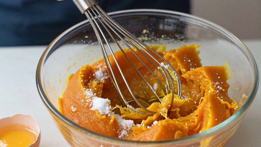 Pumpkin Spice Cake That's Super Moist With Creamy Frosting and Fall Flavor - Step 3: Combine Wet Ingredients 1