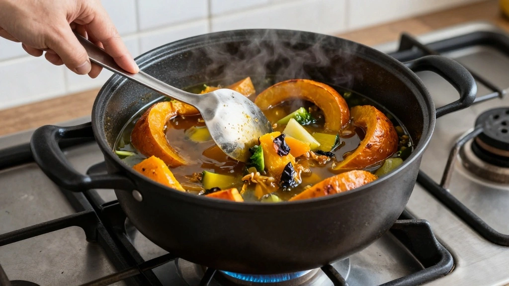 Roasted Butternut Squash Soup That's Creamy, Cozy, and Full of Deep Flavor - Step 4: Combine Ingredients 1