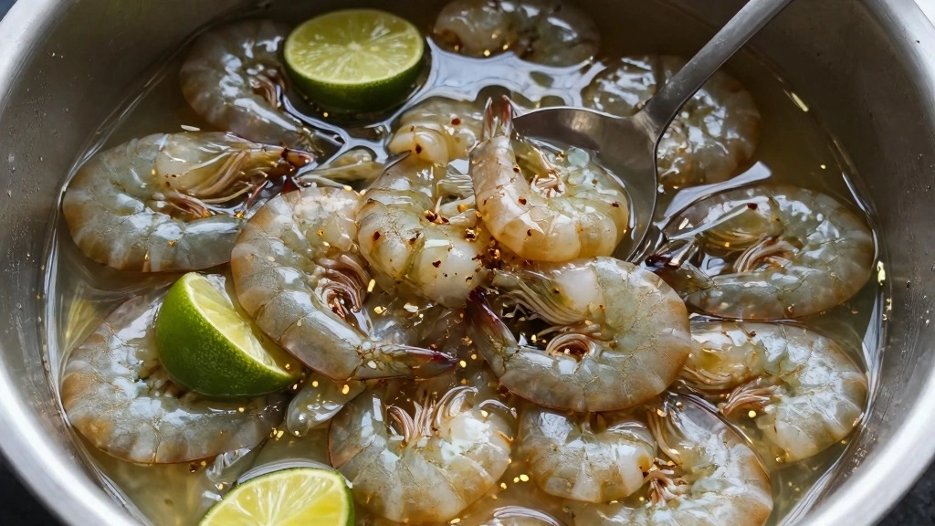 Shrimp Tacos With Cabbage Slaw That Are Bright, Crunchy, and Weeknight Fast - Step 2: Marinate the Shrimp 1