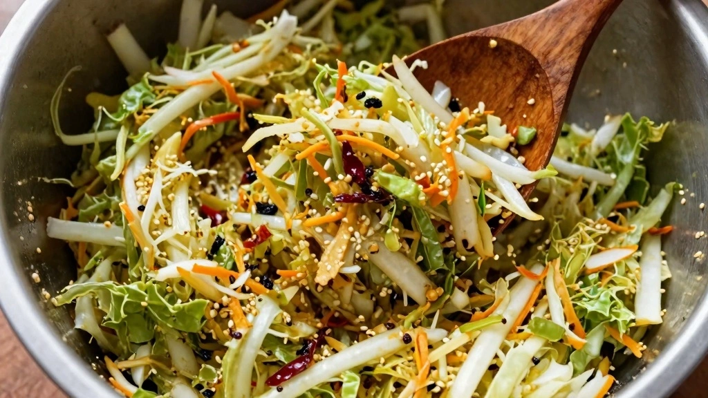 Shrimp Tacos With Cabbage Slaw That Are Bright, Crunchy, and Weeknight Fast - Step 3: Prepare the Slaw 1