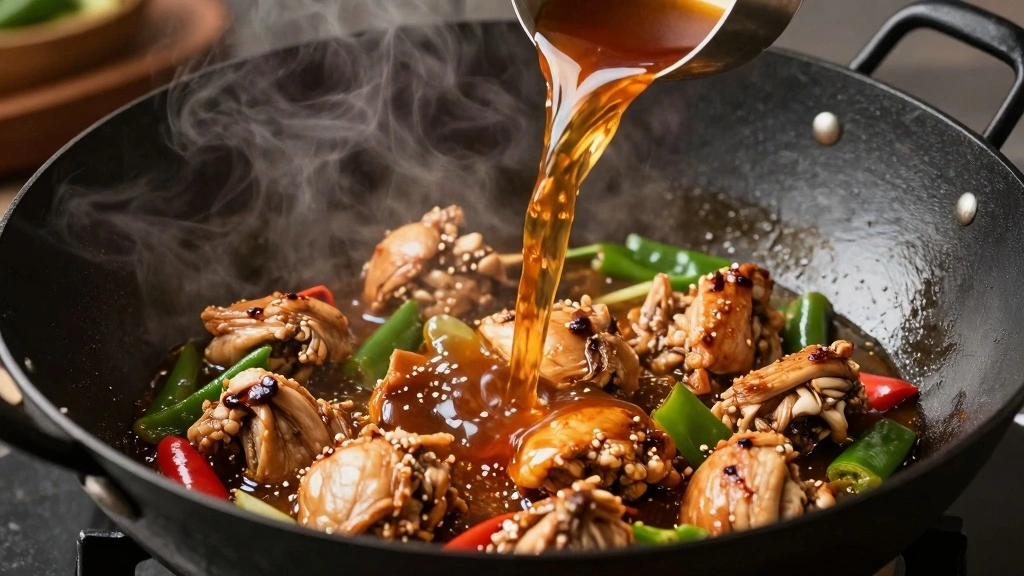 Thai Chicken Lettuce Wraps That Are Fresh, Saucy, and Better Than Takeout - Step 6: Combine Sauce and Chicken 1