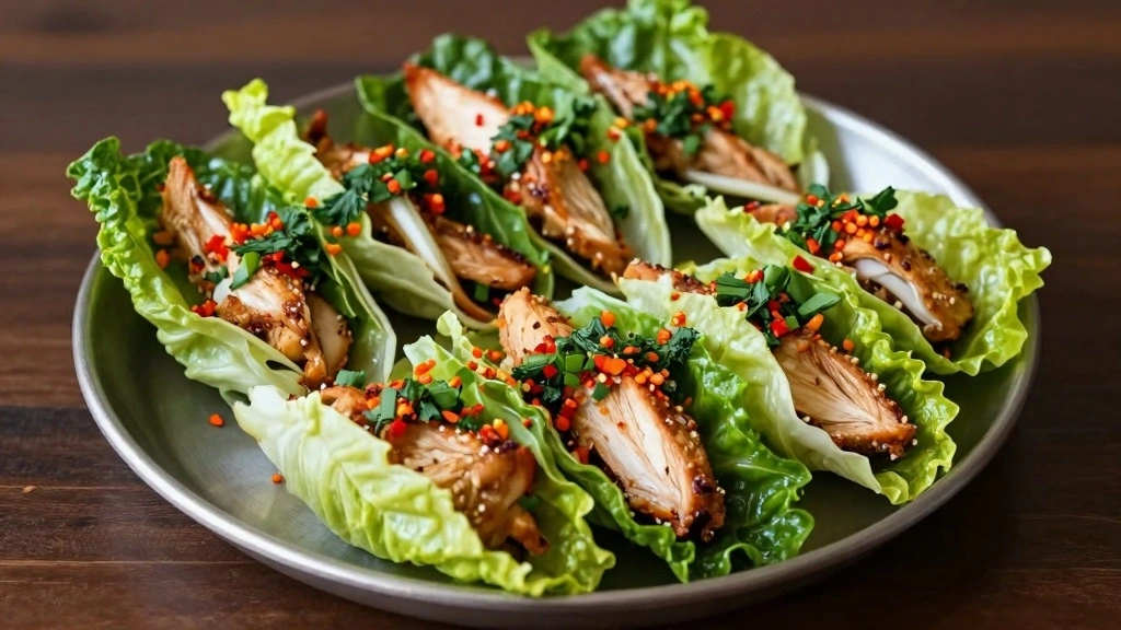 Thai Chicken Lettuce Wraps That Are Fresh, Saucy, and Better Than Takeout - Step 8: Serve and Enjoy 1