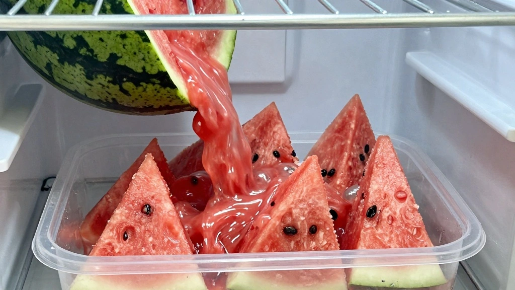 Watermelon Sorbet Recipe That Tastes Like Summer and Takes Minutes to Prep - Step 4: Chill the Mixture 1