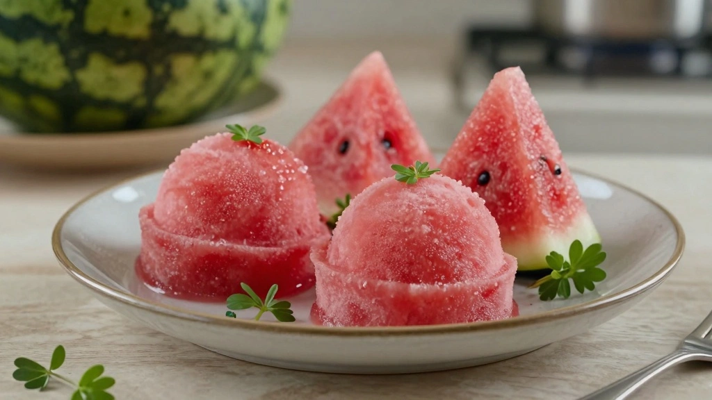 Watermelon Sorbet Recipe That Tastes Like Summer and Takes Minutes to Prep