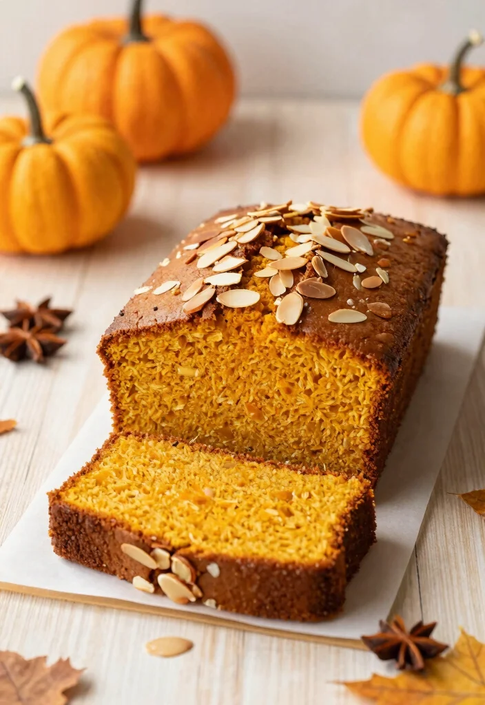 16 Best Pumpkin Pound Cake Recipes for Fall Baking - 11. Pumpkin Almond Pound Cake 1
