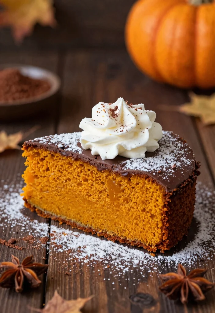 16 Best Pumpkin Pound Cake Recipes for Fall Baking - 3. Spiced Chocolate Pumpkin Pound Cake 1
