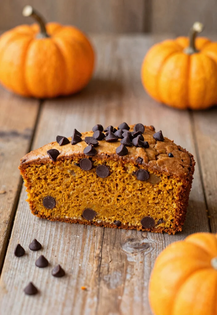 16 Best Pumpkin Pound Cake Recipes for Fall Baking - 7. Chocolate Chip Pumpkin Pound Cake 1