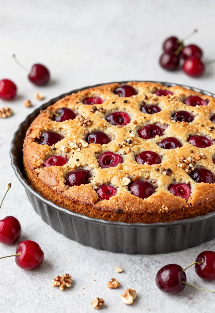 16 Cherry Dump Cake Recipes With Just 3 Ingredients - 10. Cherry Nut Cake 1