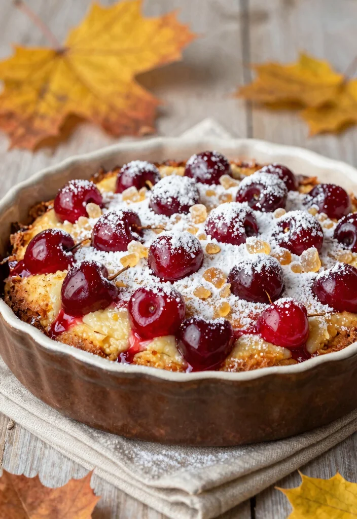 16 Cherry Dump Cake Recipes With Just 3 Ingredients - 16. Cherry Ginger Dump Cake 1