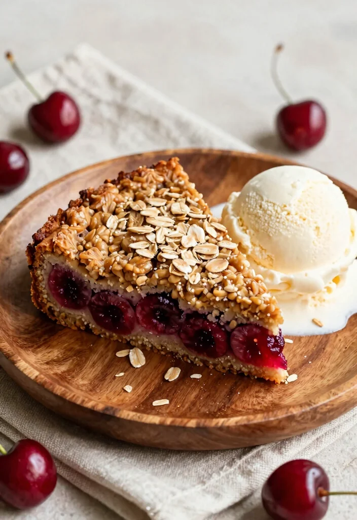 16 Cherry Dump Cake Recipes With Just 3 Ingredients - 6. Cherry Oatmeal Dump Cake 1