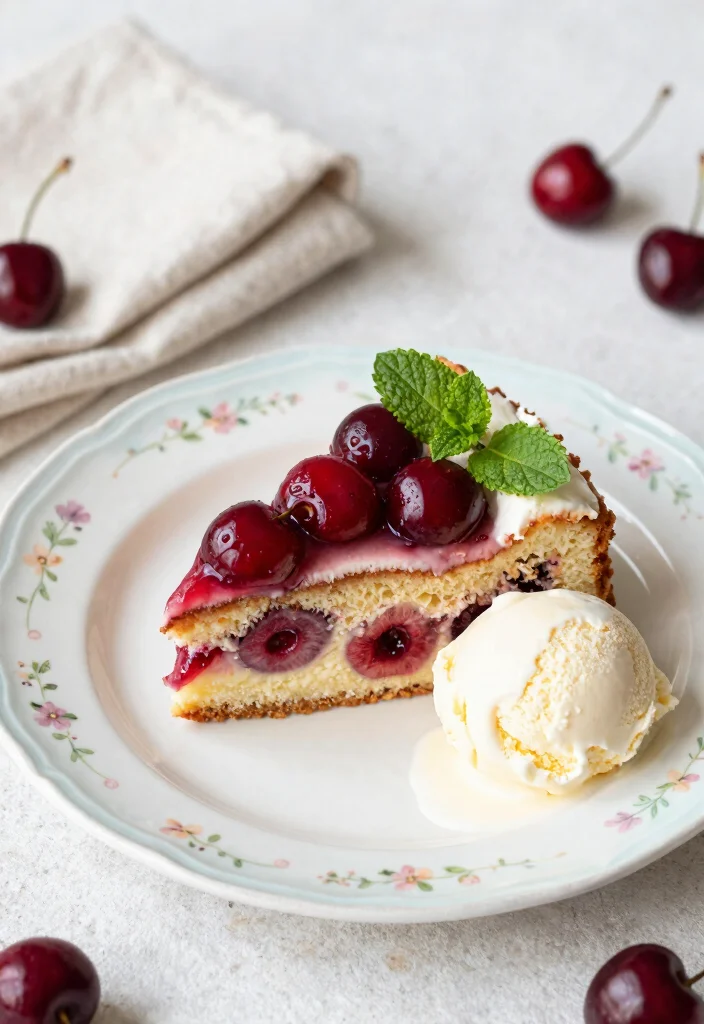 16 Cherry Dump Cake Recipes With Just 3 Ingredients - 8. Cherry Vanilla Dump Cake 1