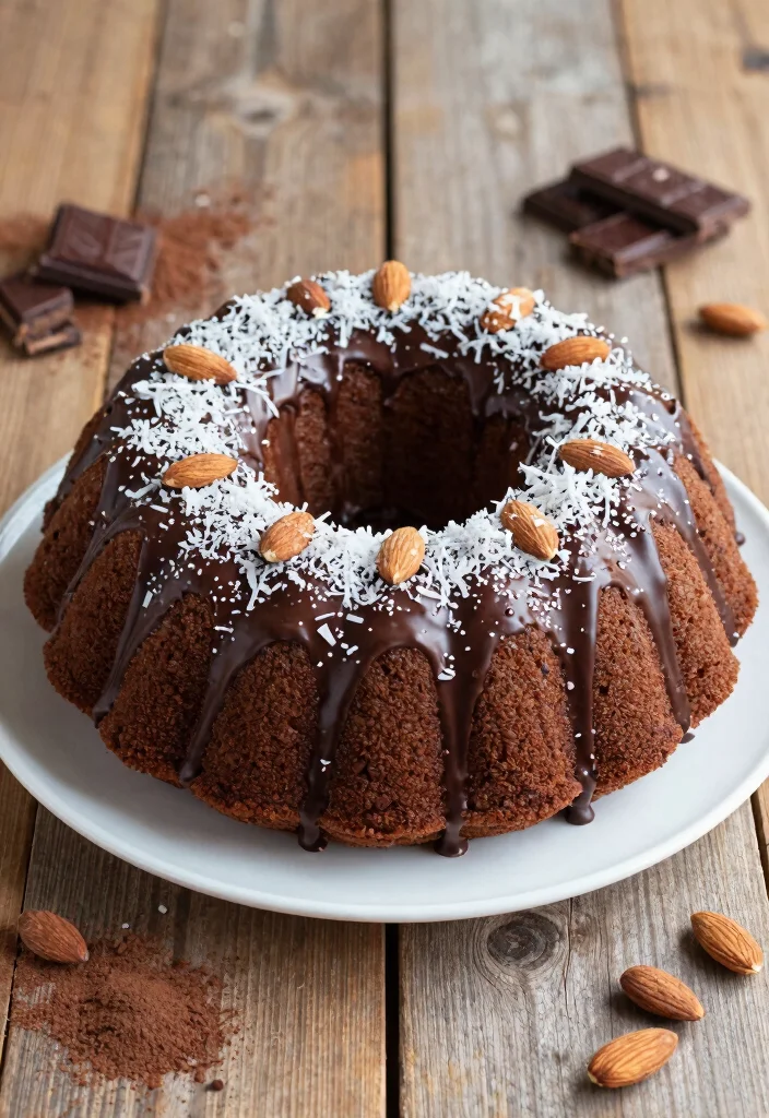 16 Copycat Nothing Bundt Cake Recipes That Taste Like the Original - 12. Almond Joy Bundt Cake 1