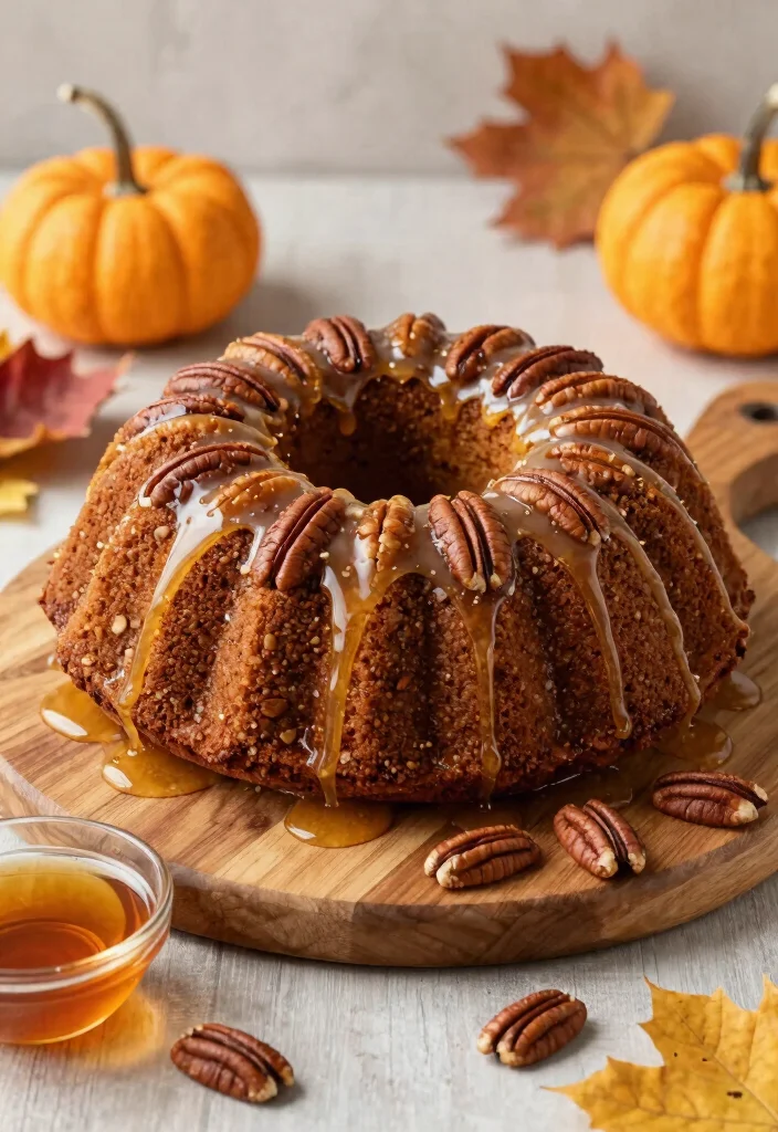 16 Copycat Nothing Bundt Cake Recipes That Taste Like the Original - 14. Maple Pecan Bundt Cake 1