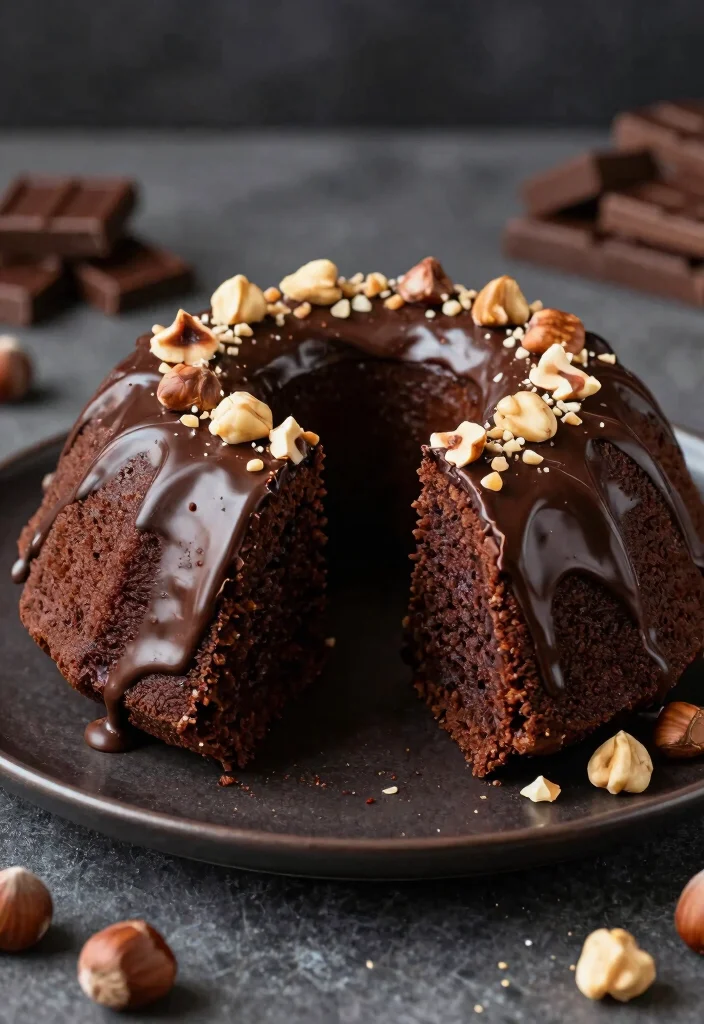 16 Copycat Nothing Bundt Cake Recipes That Taste Like the Original - 16. Chocolate Hazelnut Bundt Cake 1