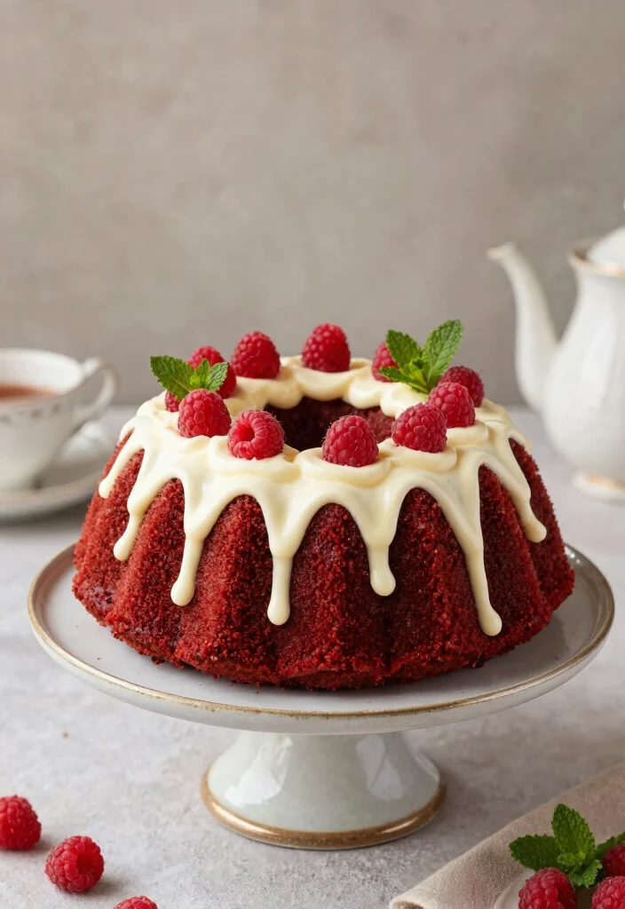 16 Copycat Nothing Bundt Cake Recipes That Taste Like the Original - 3. Decadent Red Velvet Bundt Cake 1