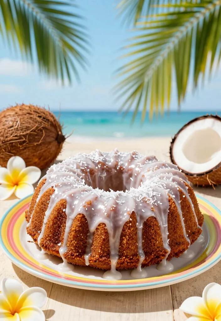 16 Copycat Nothing Bundt Cake Recipes That Taste Like the Original - 5. Tropical Coconut Bundt Cake 1