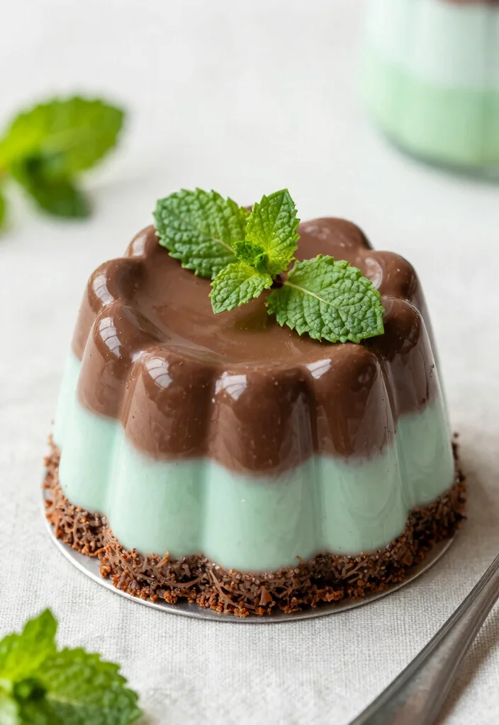16 Creamy Pudding Poke Cake Recipes Easy to Make - 10. Mint Chocolate Pudding Poke Cake 1