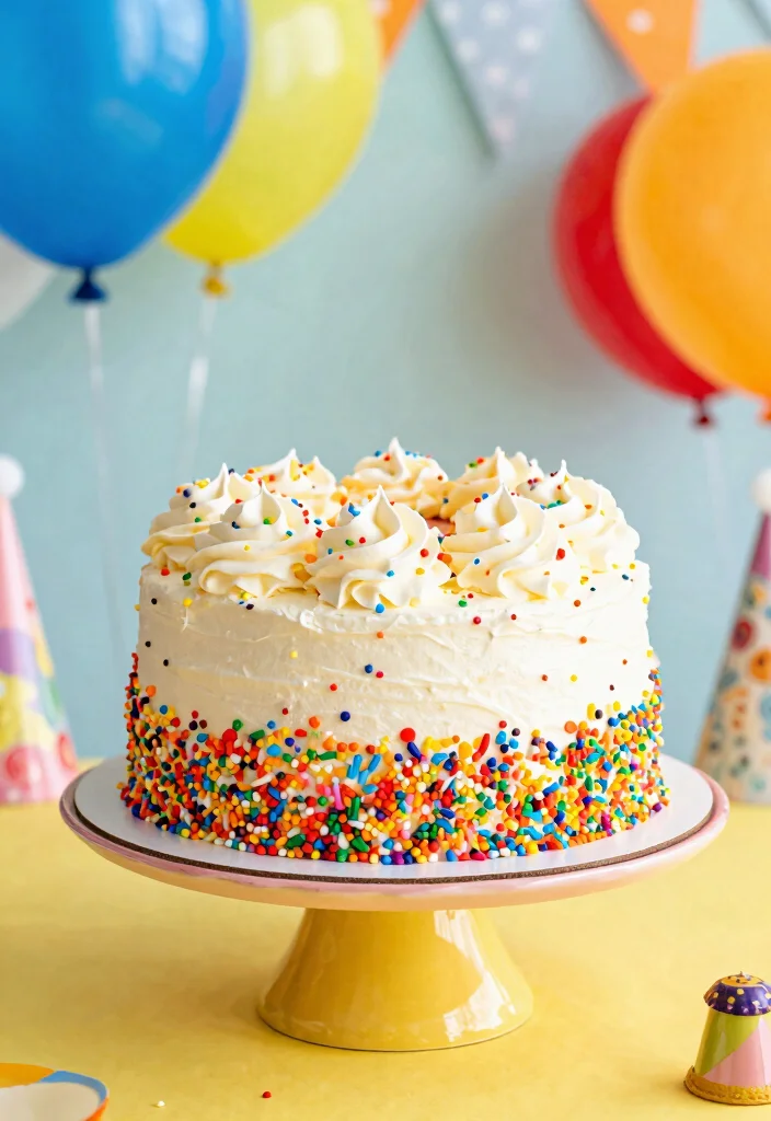 16 Creamy Pudding Poke Cake Recipes Easy to Make - 7. Funfetti Pudding Poke Cake 1