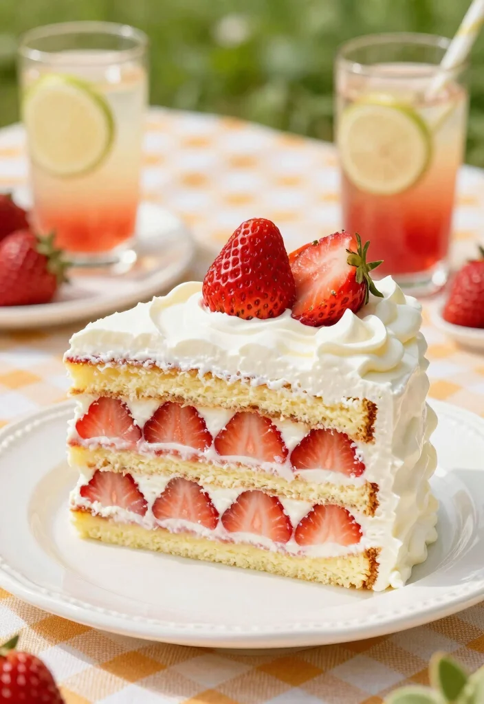 16 Delicious Yellow Cake Mix Recipes With Simple Add-Ins - 8. Strawberry Shortcake 1