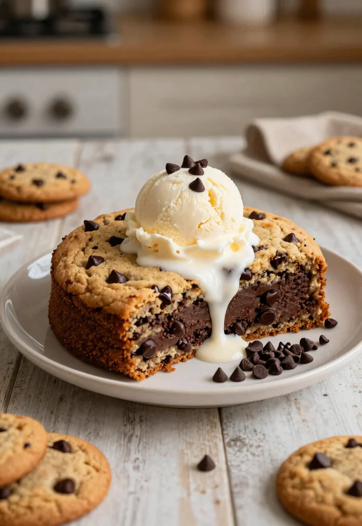 16 Delicious Yellow Cake Mix Recipes With Simple Add-Ins - 9. Chocolate Chip Cookie Cake 1