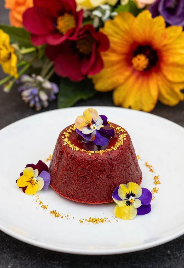 16 Easy Lava Cake Recipes With Gooey Centers - 16. Hibiscus Lava Cake 1