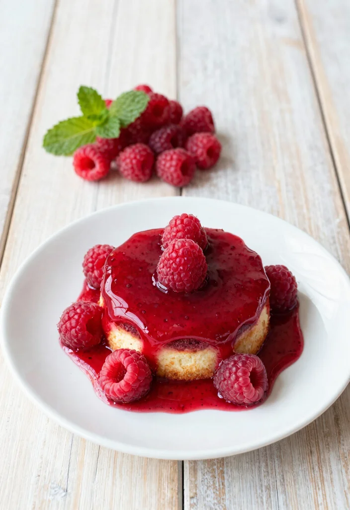 16 Easy Lava Cake Recipes With Gooey Centers - 2. Decadent Raspberry Lava Cake 1