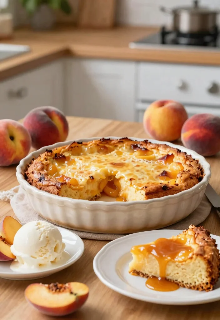 16 Easy Peach Dump Cake Recipes With Few Ingredients - 1. Classic Peach Dump Cake 1