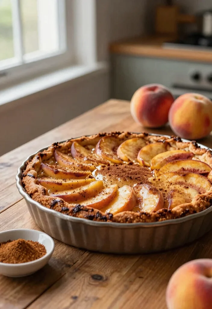 16 Easy Peach Dump Cake Recipes With Few Ingredients - 3. Cinnamon Peach Dump Cake 1