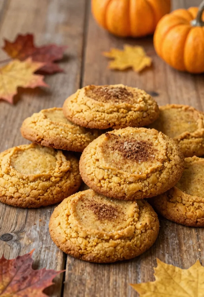16 Easy Pumpkin Spice Cake Recipes Using Boxed Mix - 11. Pumpkin Spice Cookies 1