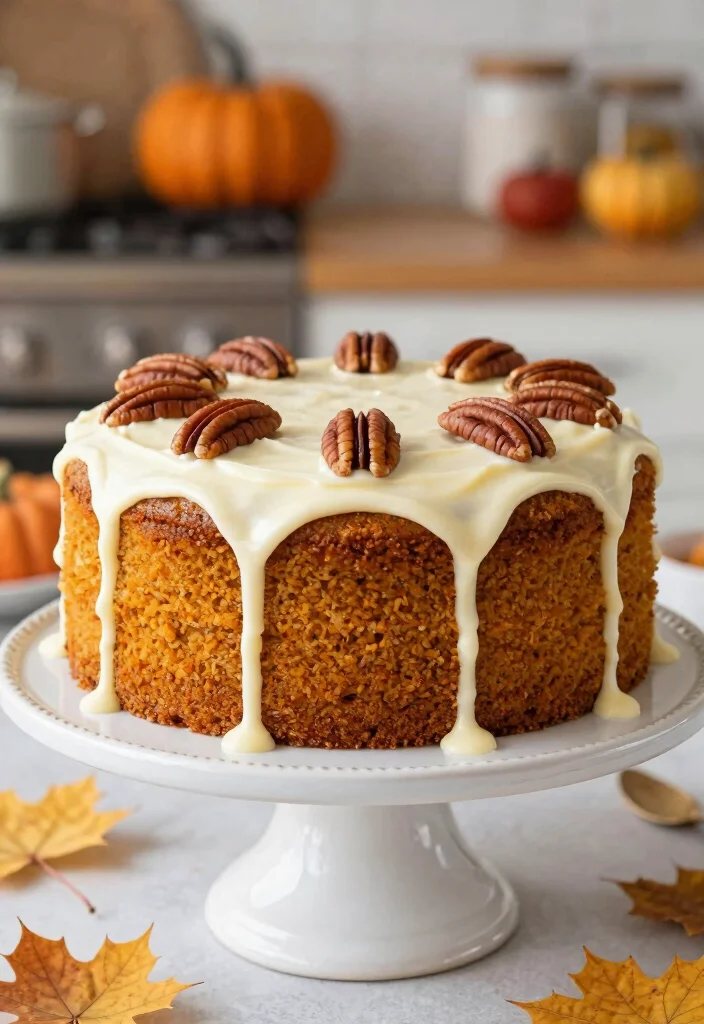 16 Easy Pumpkin Spice Cake Recipes Using Boxed Mix - 4. Pumpkin Spice Layer Cake 1