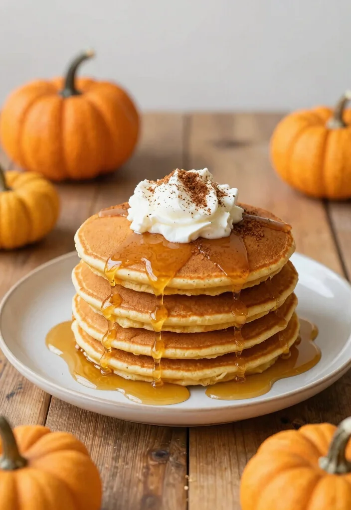 16 Easy Pumpkin Spice Cake Recipes Using Boxed Mix - 7. Pumpkin Spice Pancakes 1