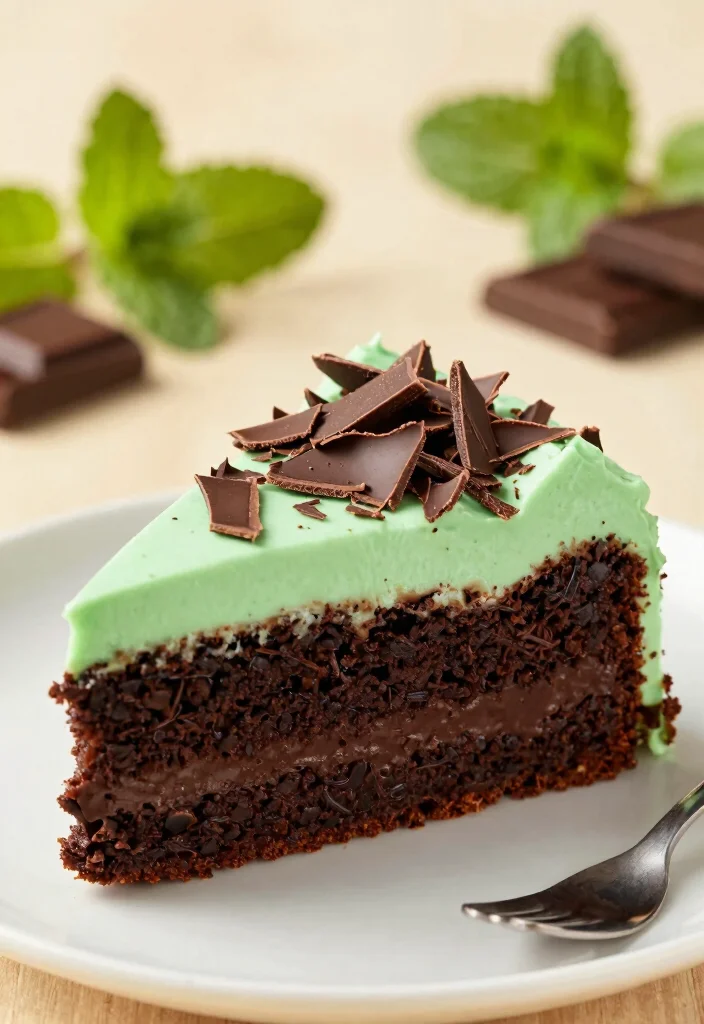 16 Flourless Cake Recipes That Are Naturally Gluten Free - 14. Chocolate Mint Flourless Cake 1