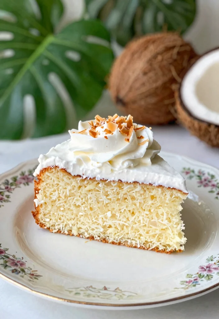 16 Flourless Cake Recipes That Are Naturally Gluten Free - 6. Coconut Flourless Cake 1