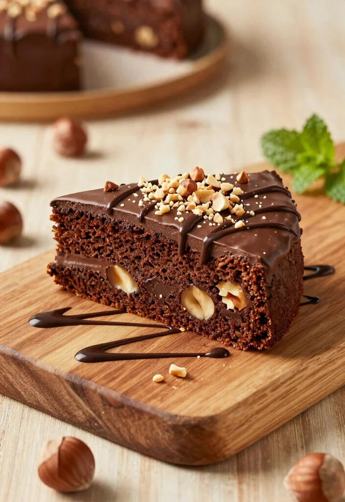 16 Flourless Cake Recipes That Are Naturally Gluten Free - 8. Chocolate Hazelnut Flourless Cake 1