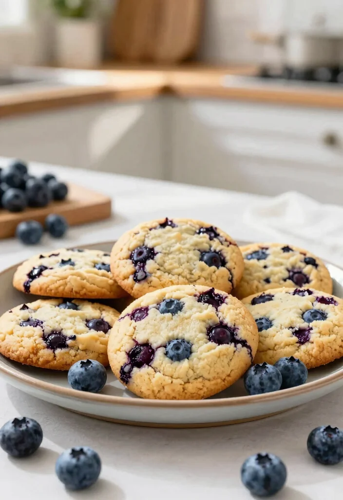 16 Texas Sheet Cake Cookie Recipes With Rich Chocolate Flavor - 16. Wild Blueberry Texas Sheet Cake Cookies 1