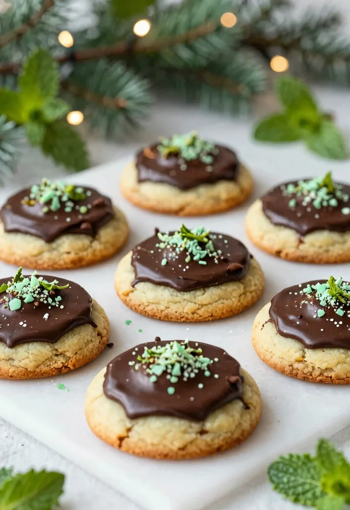 16 Texas Sheet Cake Cookie Recipes With Rich Chocolate Flavor - 7. Mint Chocolate Texas Sheet Cake Cookies 1