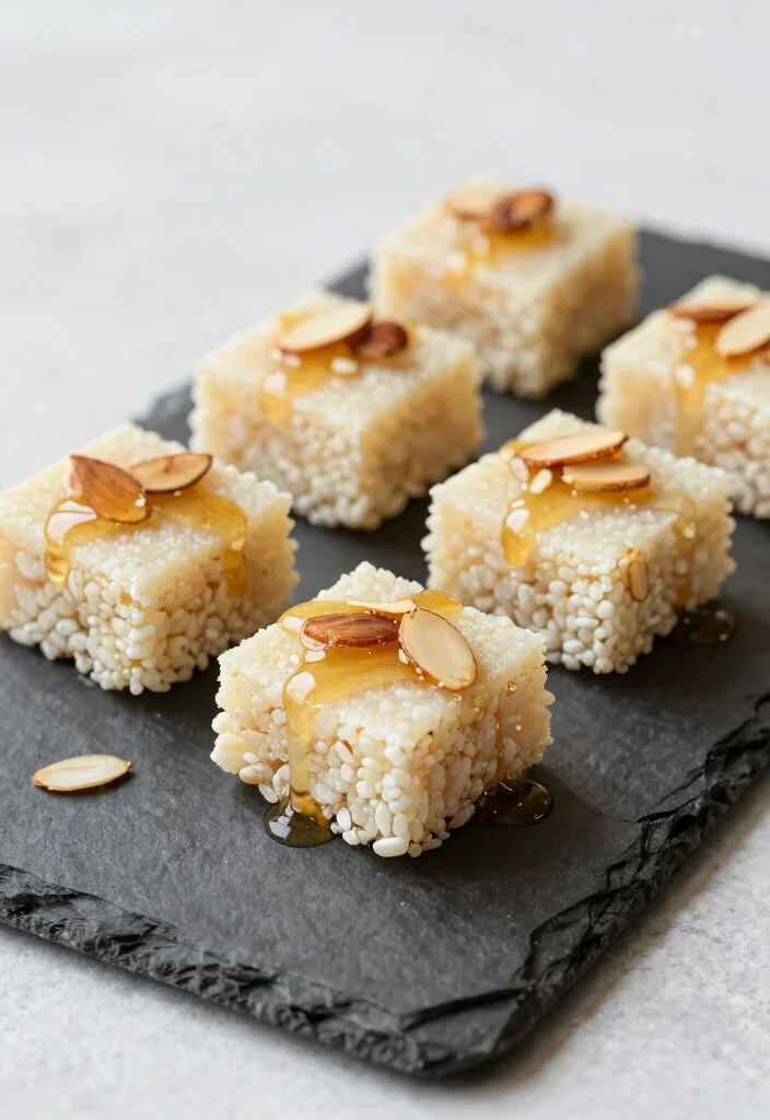 16 Traditional Korean Rice Cake Recipes Made at Home - 15. Almond Rice Cake (아몬드 떡) 1