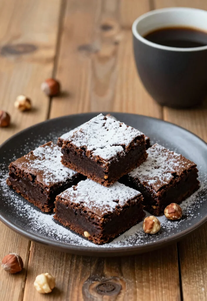 17 Baking Recipes Using Flour and Baking Powder - 11. Hazelnut Flour Brownies 1