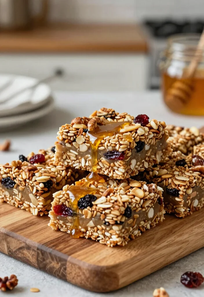 17 Baking Recipes Using Flour and Baking Powder - 15. Spelt Flour Granola Bars 1