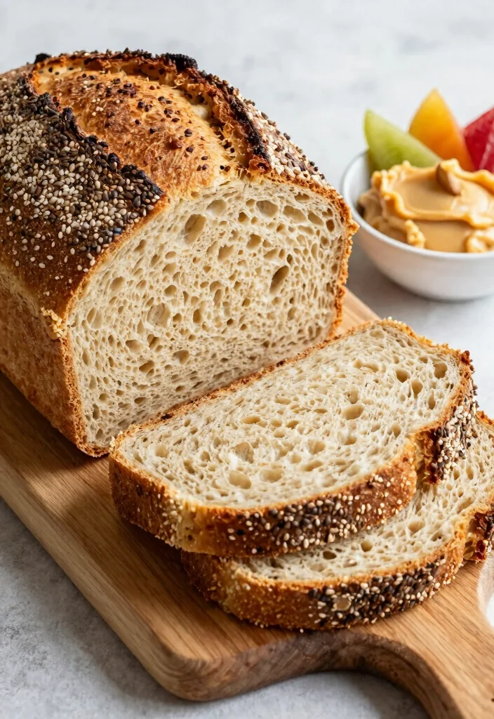 17 Baking Recipes Using Flour and Baking Powder - 16. Flaxseed Meal Flour Bread 1