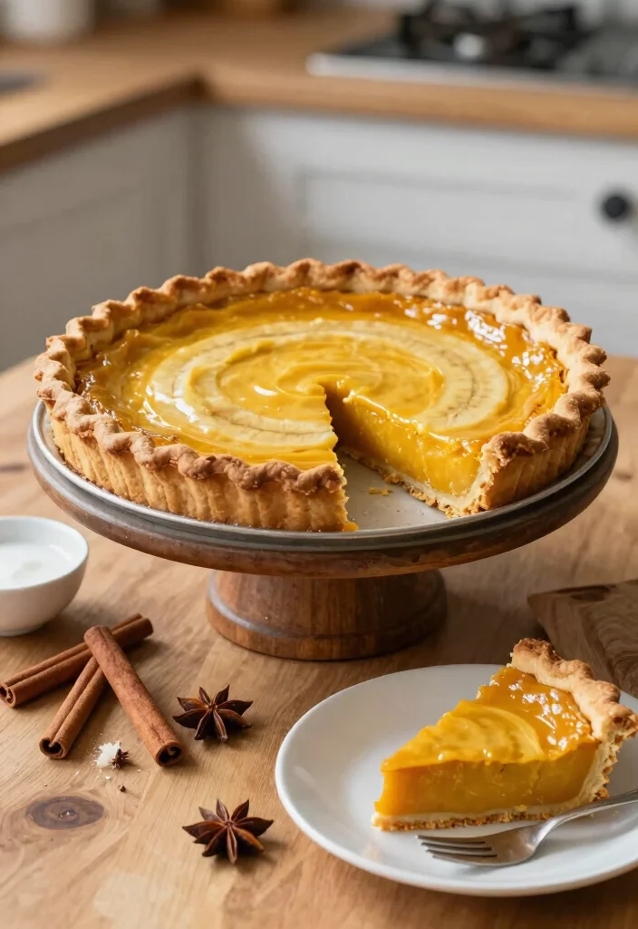 17 Banana Squash Baking Recipes for Naturally Sweet Dishes - 1. Creamy Banana Squash Pie 1
