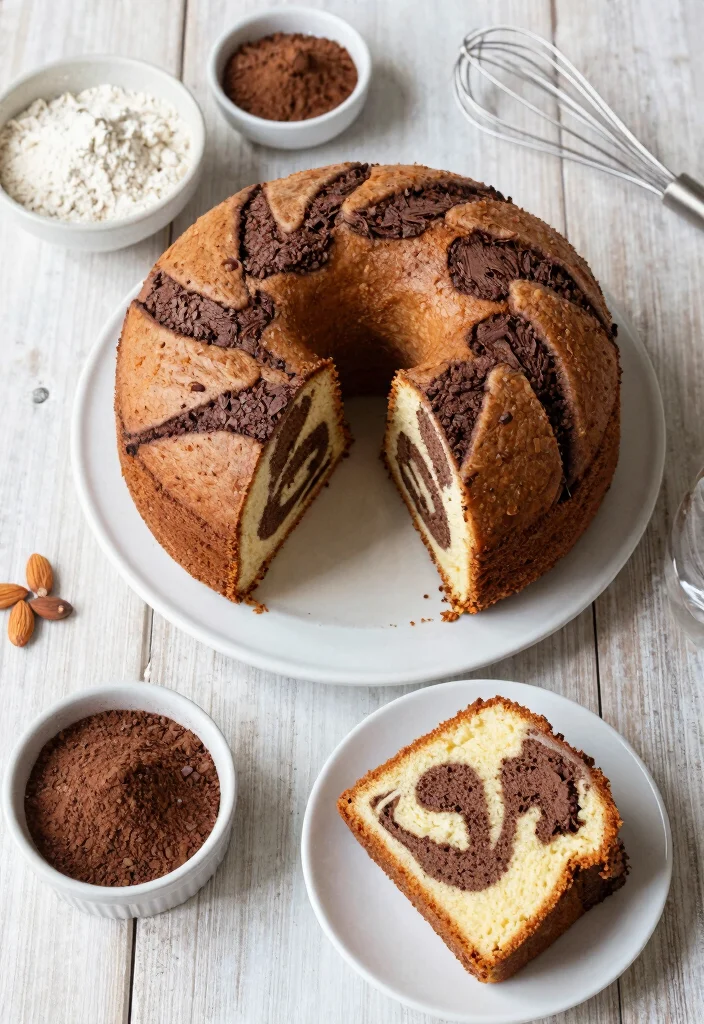 17 Classic Marble Cake Recipes With Perfect Swirls - 1. Classic Gluten-Free Marble Cake 1