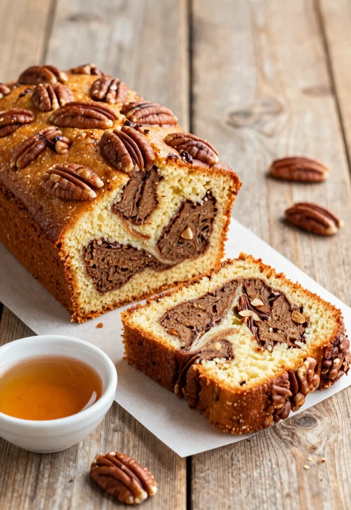 17 Classic Marble Cake Recipes With Perfect Swirls - 12. Maple Pecan Marble Cake 1