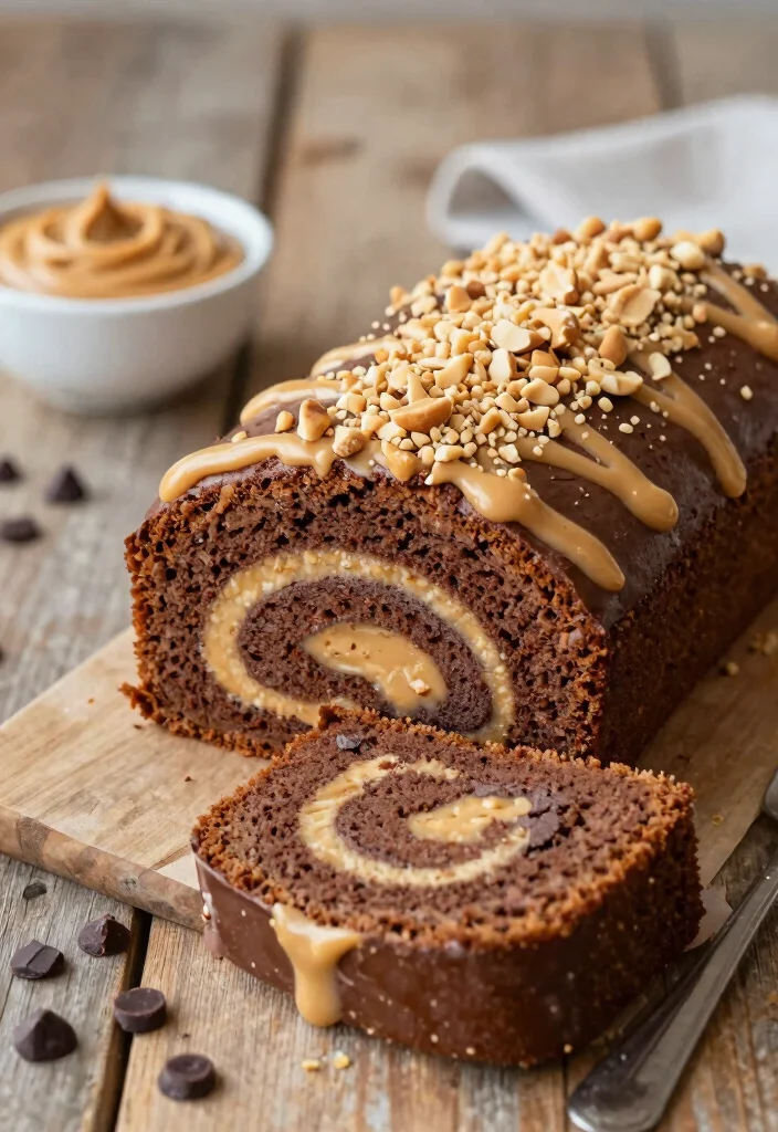17 Classic Marble Cake Recipes With Perfect Swirls - 17. Gluten-Free Peanut Butter Swirl Cake 1