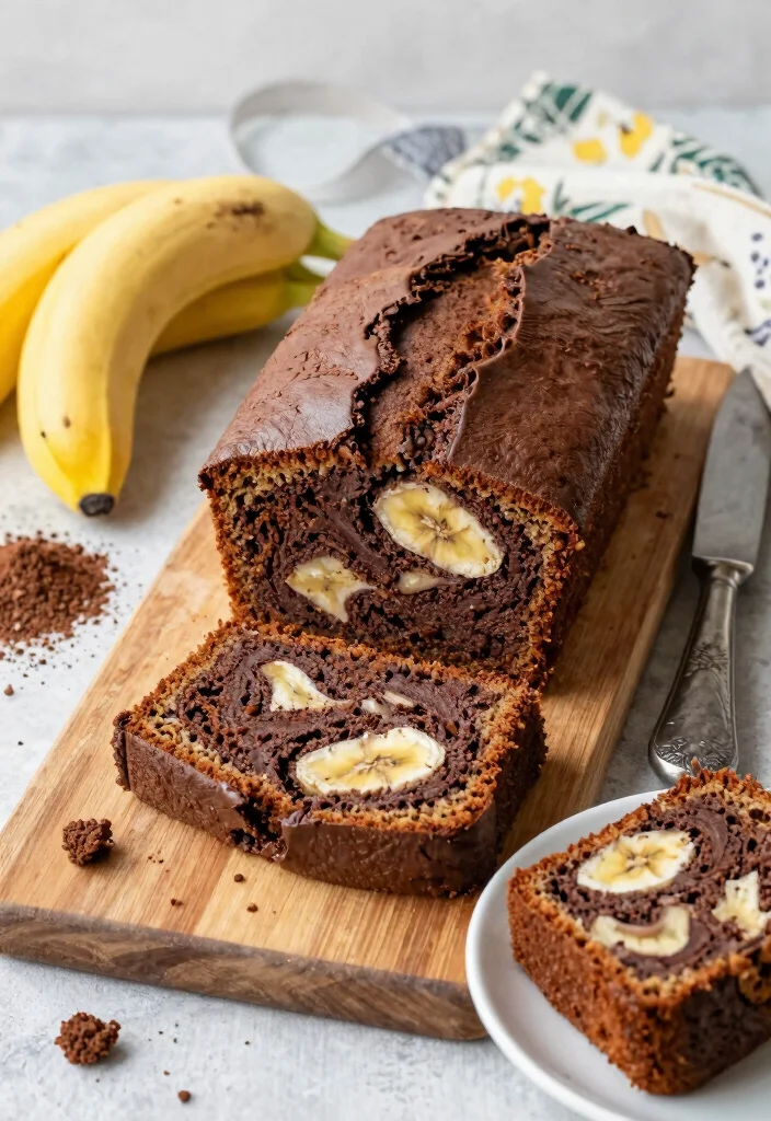 17 Classic Marble Cake Recipes With Perfect Swirls - 5. Chocolate Swirl Banana Marble Cake 1