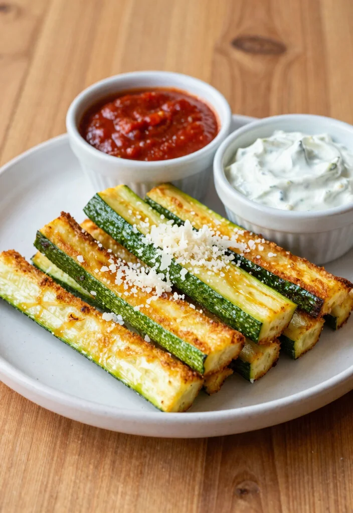 17 Easy Baked Fried Zucchini Recipes with Crispy Texture - 1. Classic Crispy Baked Zucchini Sticks 1