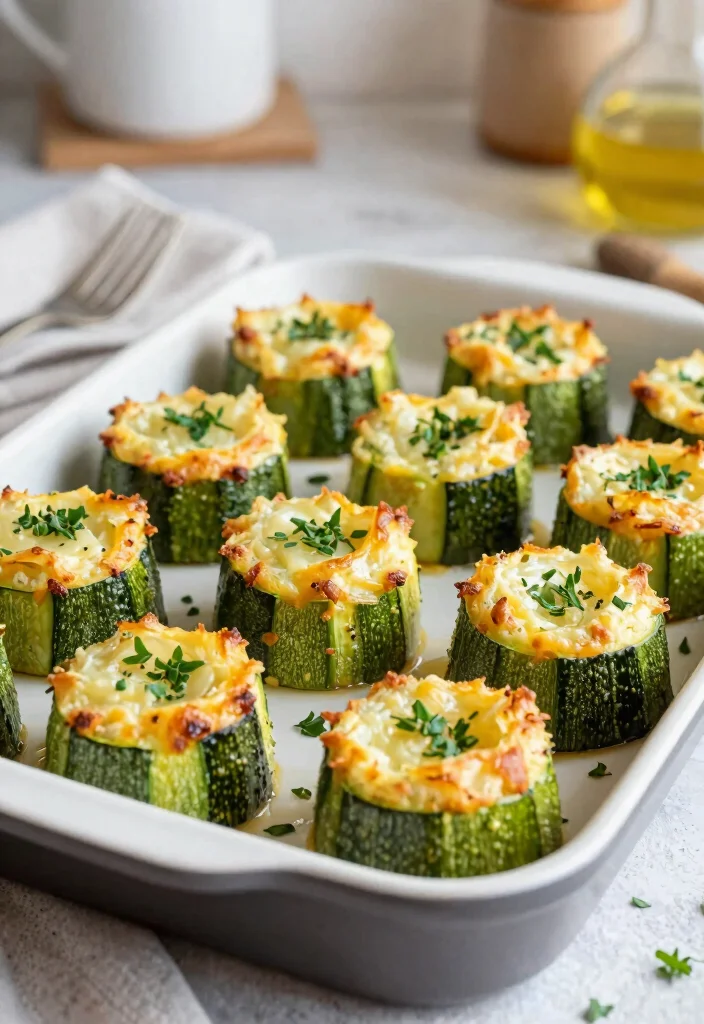 17 Easy Baked Fried Zucchini Recipes with Crispy Texture - 10. Zucchini Casserole Bites 1