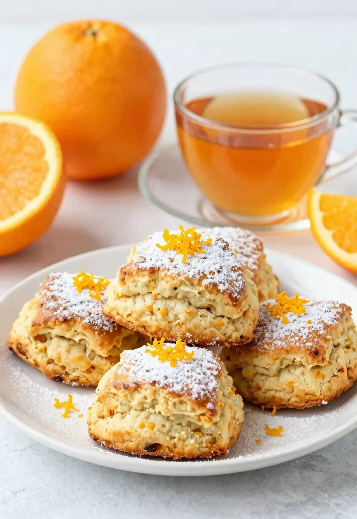 17 Easy Baking Scones Recipes for Beginners - 14. Spiced Orange Scones 1